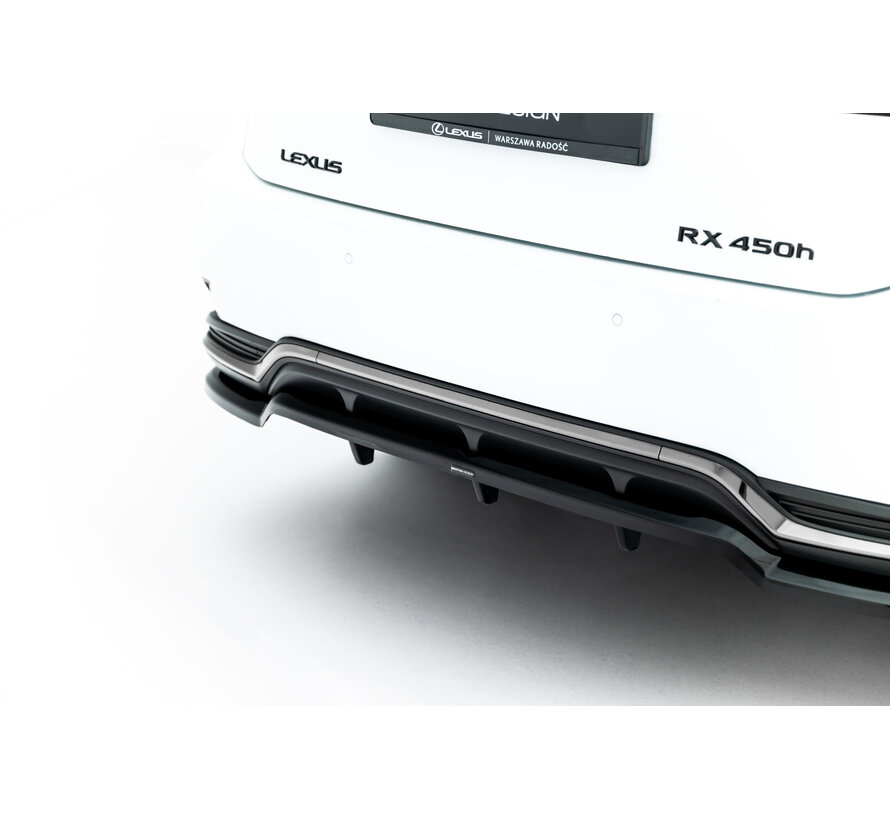 Maxton Design Set of Splitters Lexus RX F-Sport Mk4 Facelift