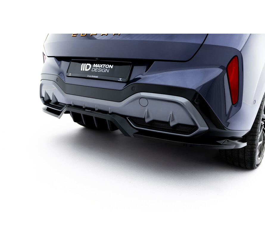 Maxton Design Rear Splitter (with vertical bars) V.2 Cupra Terramar Mk1