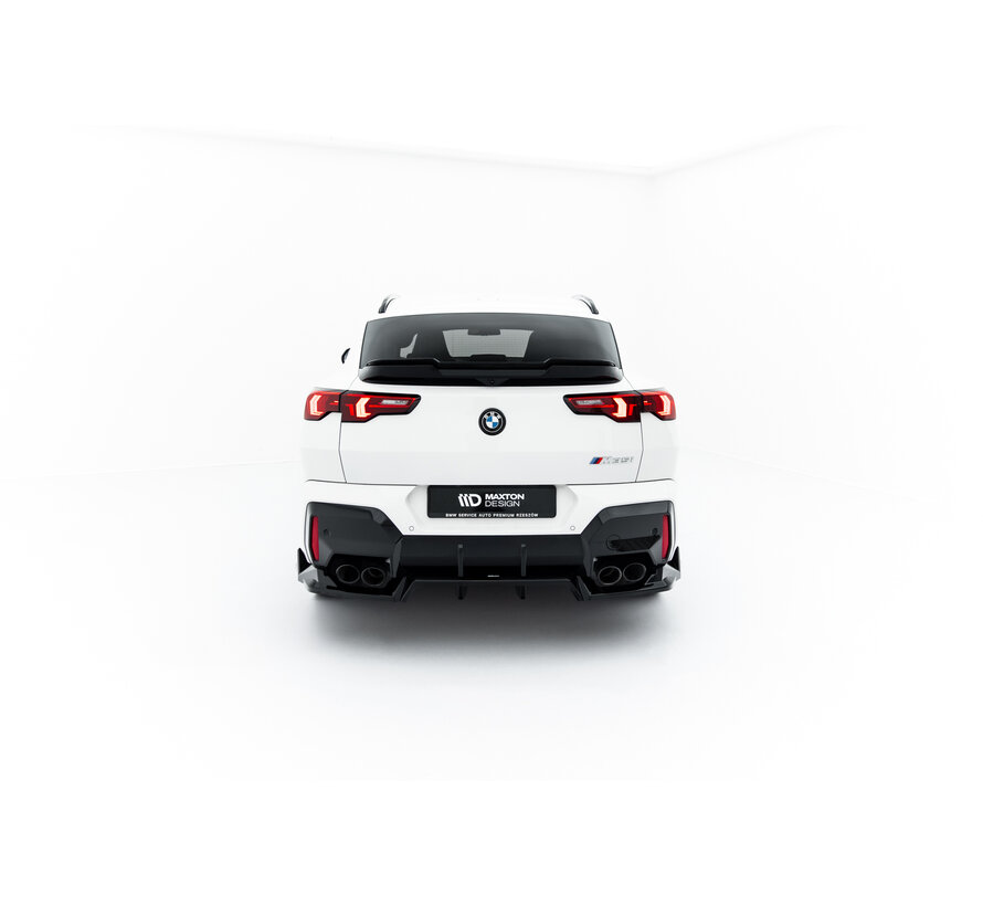 Maxton Design Rear Splitter (with vertical bars) BMW X2 M35i U10