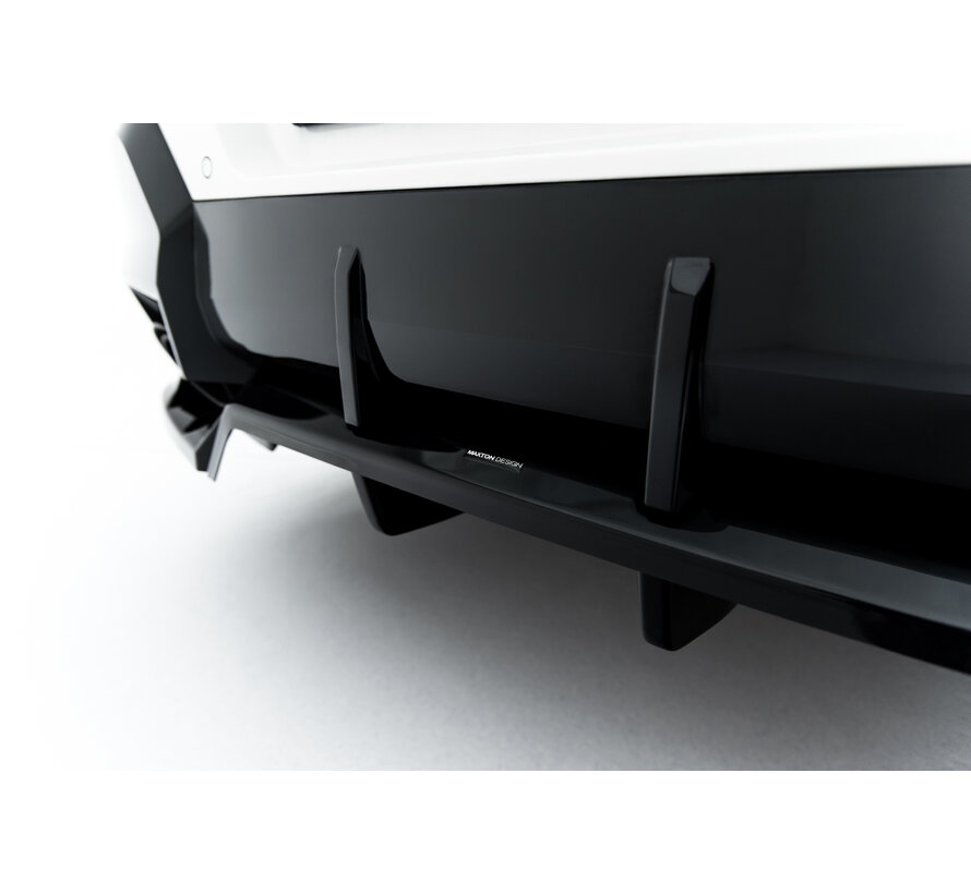 Maxton Design Rear Splitter (with vertical bars) BMW X2 M35i U10