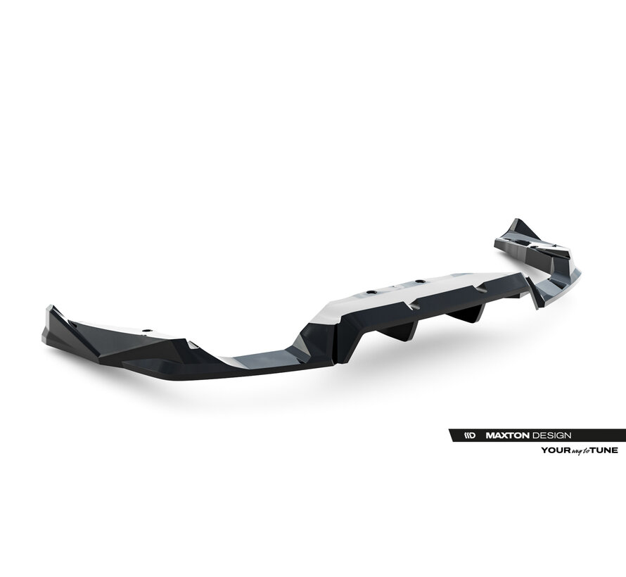 Maxton Design Rear Splitter (with vertical bars) BMW X2 M35i U10