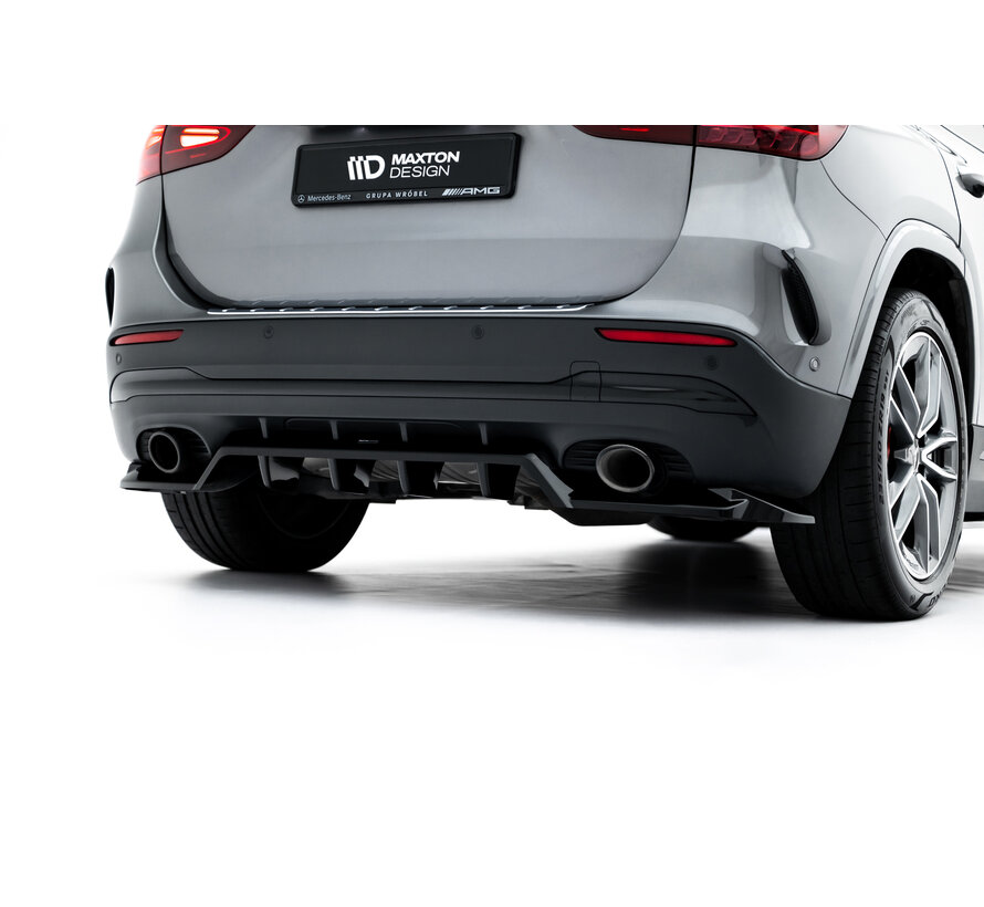 Maxton Design Rear Splitter (with vertical bars) Mercedes-AMG GLA 35 H247 Facelift