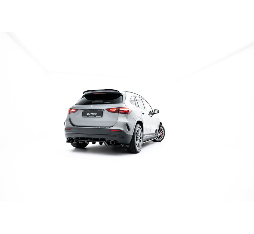 Maxton Design Rear Splitter (with vertical bars) Mercedes-AMG GLA 35 H247 Facelift