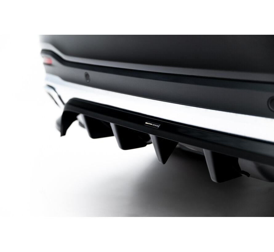 Maxton Design Rear Splitter (with vertical bars) V.2 Mercedes-Benz GLS AMG-Line X167