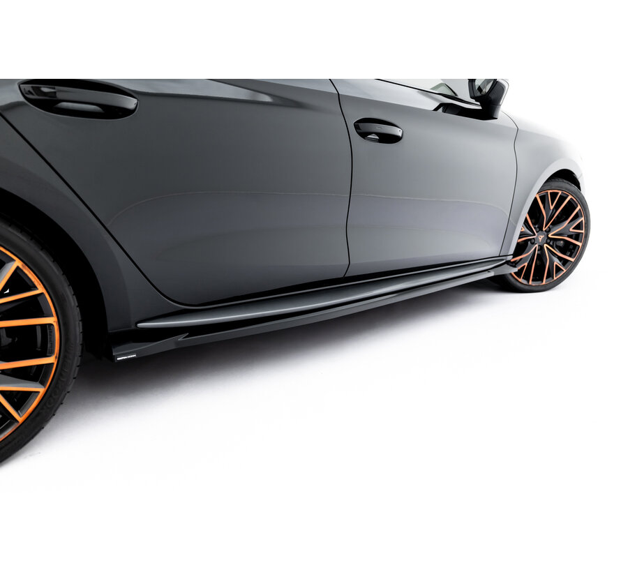 Maxton Design Side Skirts Diffusers V.2 Cupra Leon ST / Hatchback  Aero Mk1 / Mk1 Facelift