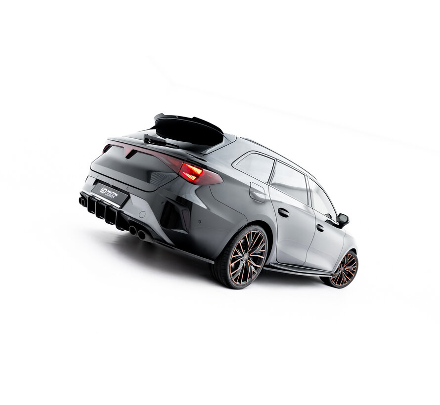 Maxton Design Rear Side Splitters V.1 Cupra Leon ST Mk1 Facelift