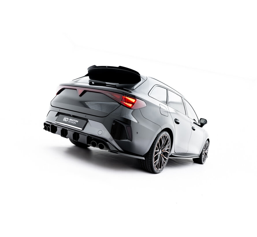 Maxton Design Rear Side Splitters V.2 Cupra Leon ST Mk1 Facelift