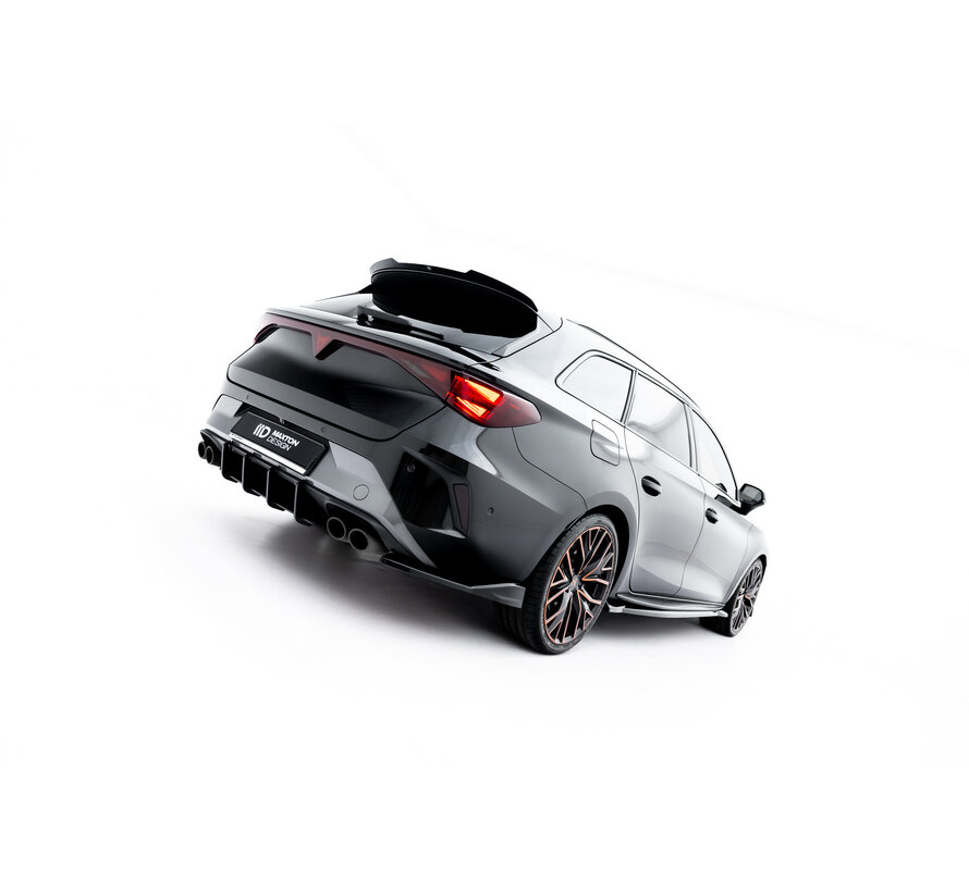 Maxton Design Rear Side Splitters V.3 Cupra Leon ST Mk1 Facelift