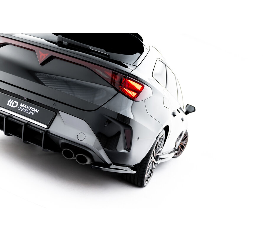Maxton Design Rear Side Splitters V.4 Cupra Leon ST Mk1 Facelift