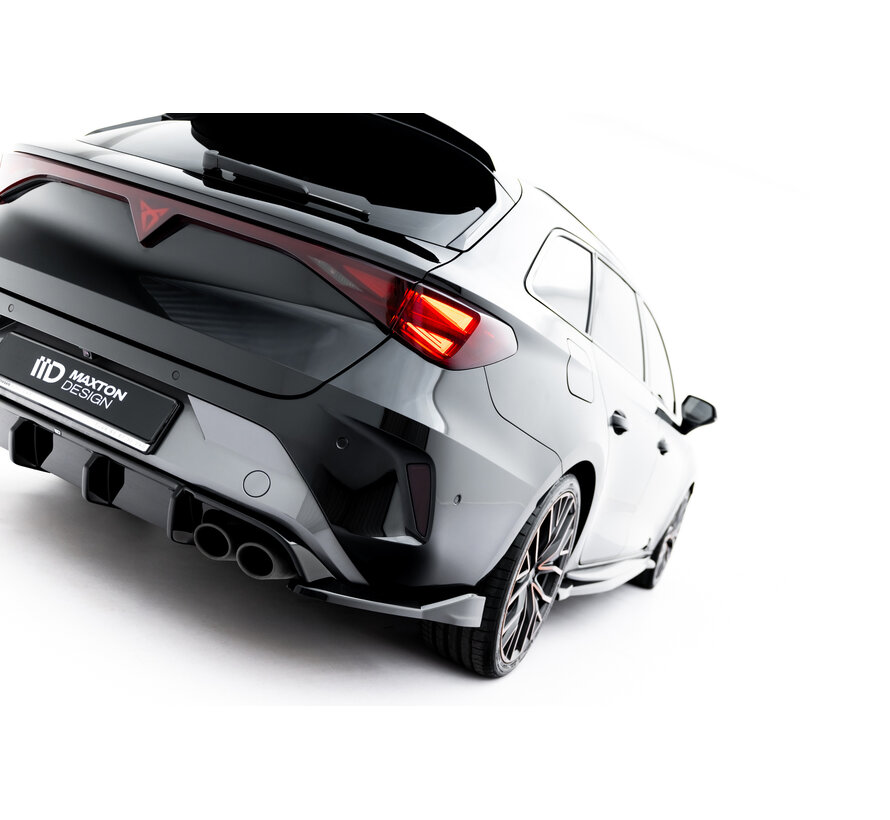 Maxton Design Rear Side Splitters V.5 Cupra Leon ST Mk1 Facelift