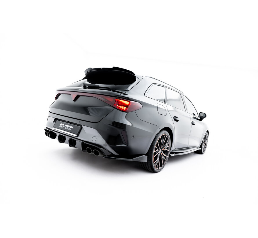 Maxton Design Rear Side Splitters V.5 Cupra Leon ST Mk1 Facelift