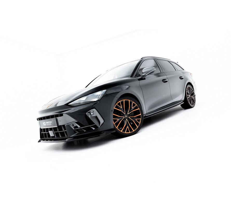 Maxton Design Front Splitter V.2 Cupra Leon ST / Hatchback Mk1 Facelift
