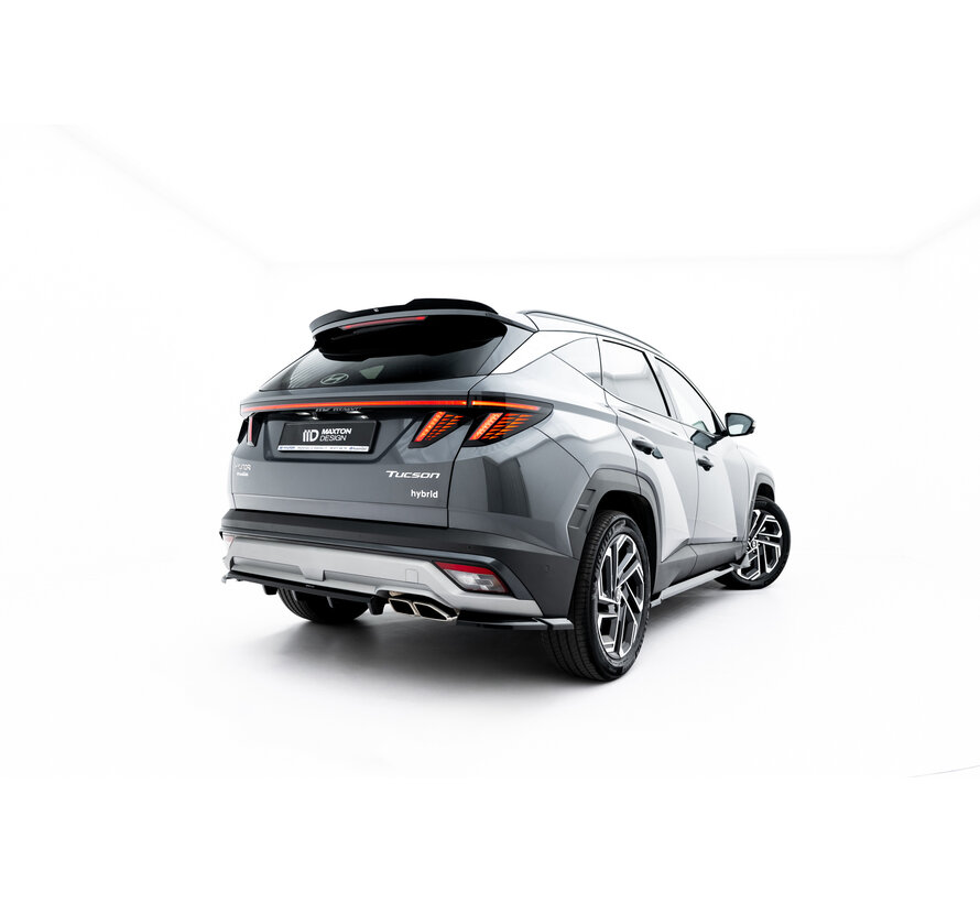 Maxton Design Rear Splitter (with vertical bars) Hyundai Tucson Mk4 Facelift