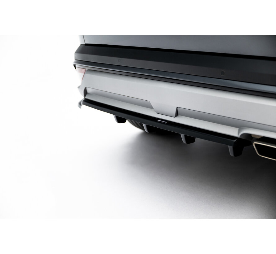 Maxton Design Rear Splitter (with vertical bars) Hyundai Tucson Mk4 Facelift