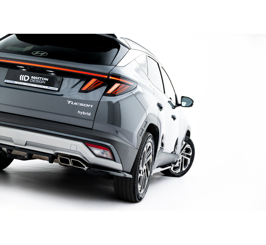 Maxton Design Rear Splitter (with vertical bars) Hyundai Tucson Mk4 Facelift