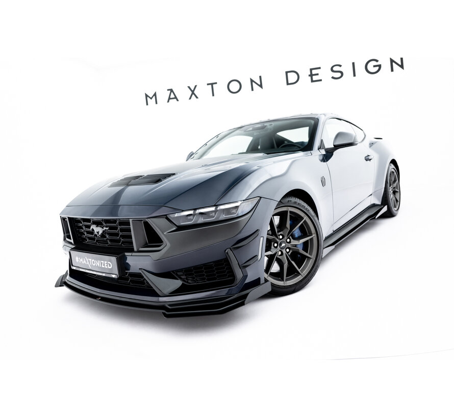 Maxton Design Front Flaps Flaps Ford Mustang Dark Horse Mk7