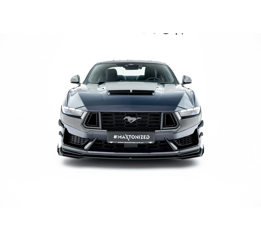 Maxton Design Front Flaps Flaps Ford Mustang Dark Horse Mk7