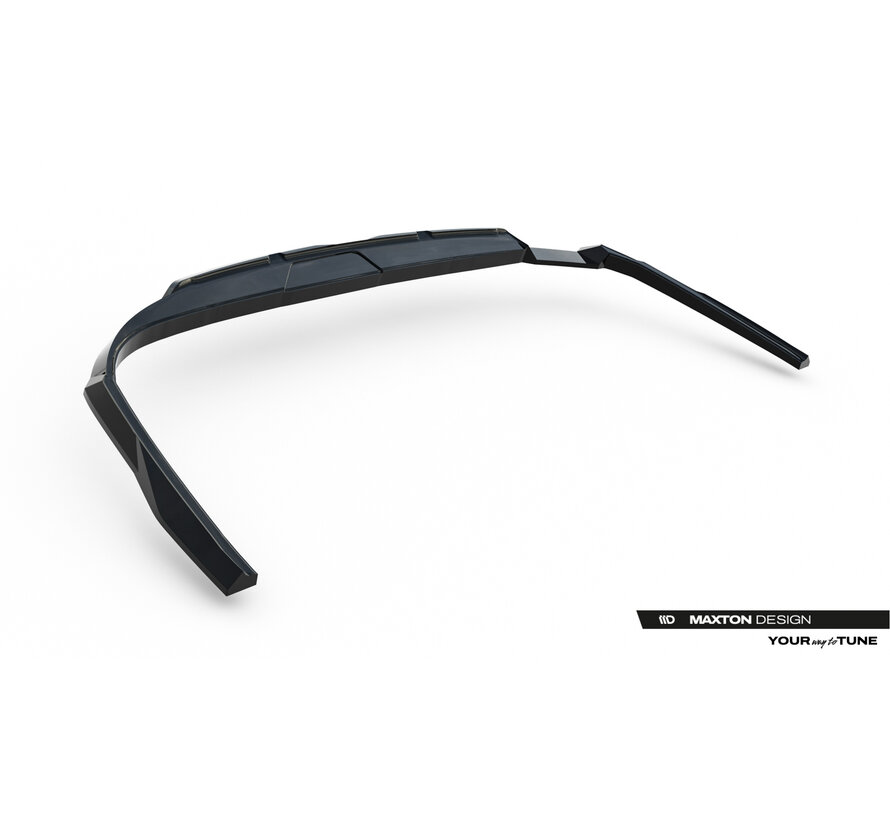 Maxton Design Rear Splitter (with vertical bars) V.1 Audi A6 S-Line C9