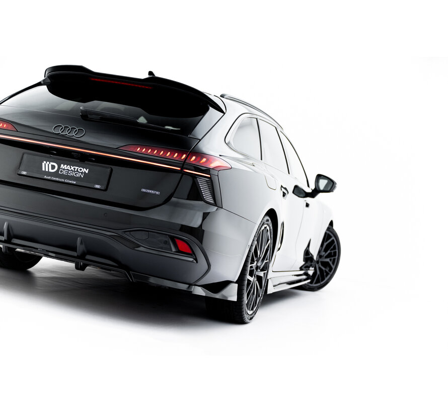 Maxton Design Rear Splitter (with vertical bars) V.2 Audi A6 S-Line C9