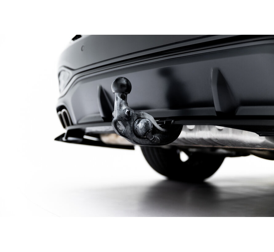 Maxton Design Rear Splitter (with vertical bars) V.2 Audi A6 S-Line C9