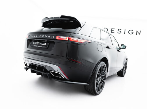 Maxton Design Maxton Design Rear Splitter (with vertical bars) V.3 Land Rover Range Rover Velar R-Dynamic Mk1