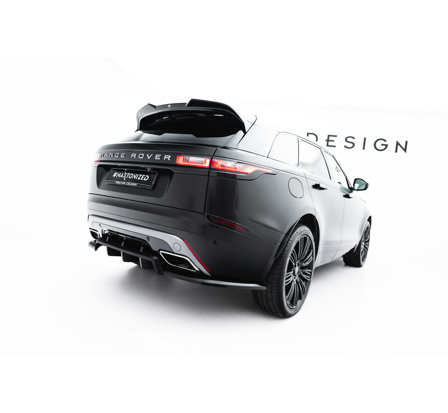 Maxton Design Rear Splitter (with vertical bars) V.3 Land Rover Range Rover Velar R-Dynamic Mk1