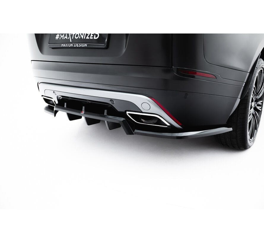 Maxton Design Rear Splitter (with vertical bars) V.3 Land Rover Range Rover Velar R-Dynamic Mk1