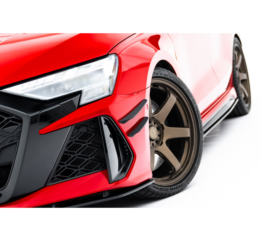 Maxton Design Front Bumper Wings (Canards) Audi RS3 Sedan 8Y Facelift