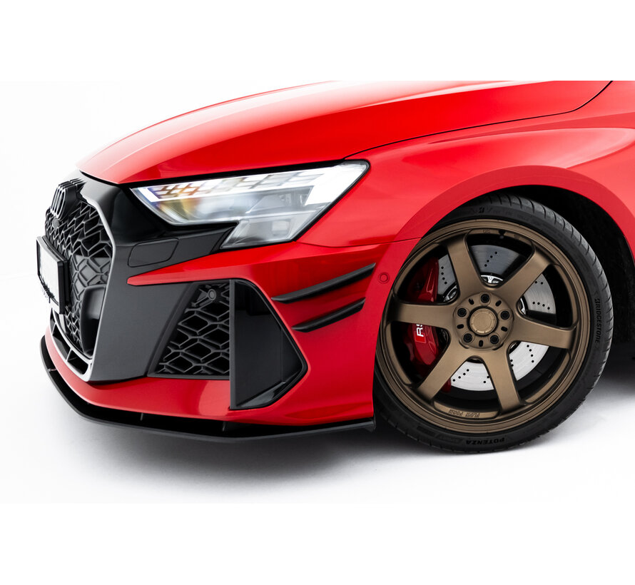 Maxton Design Front Bumper Wings (Canards) Audi RS3 Sedan 8Y Facelift
