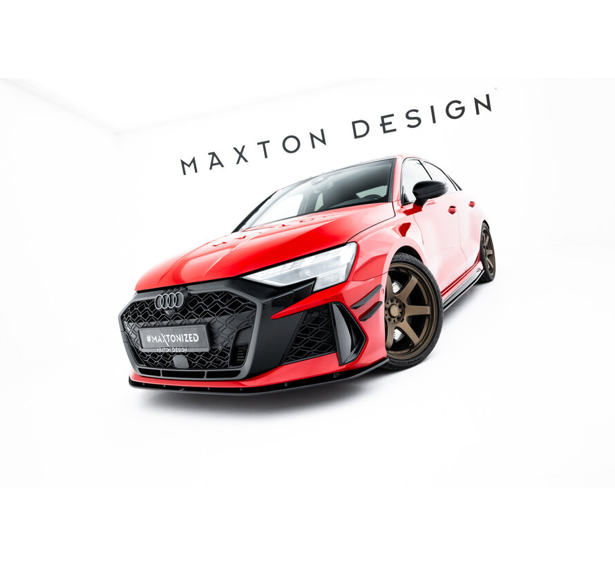 Maxton Design Front Bumper Wings (Canards) Audi RS3 Sedan 8Y Facelift