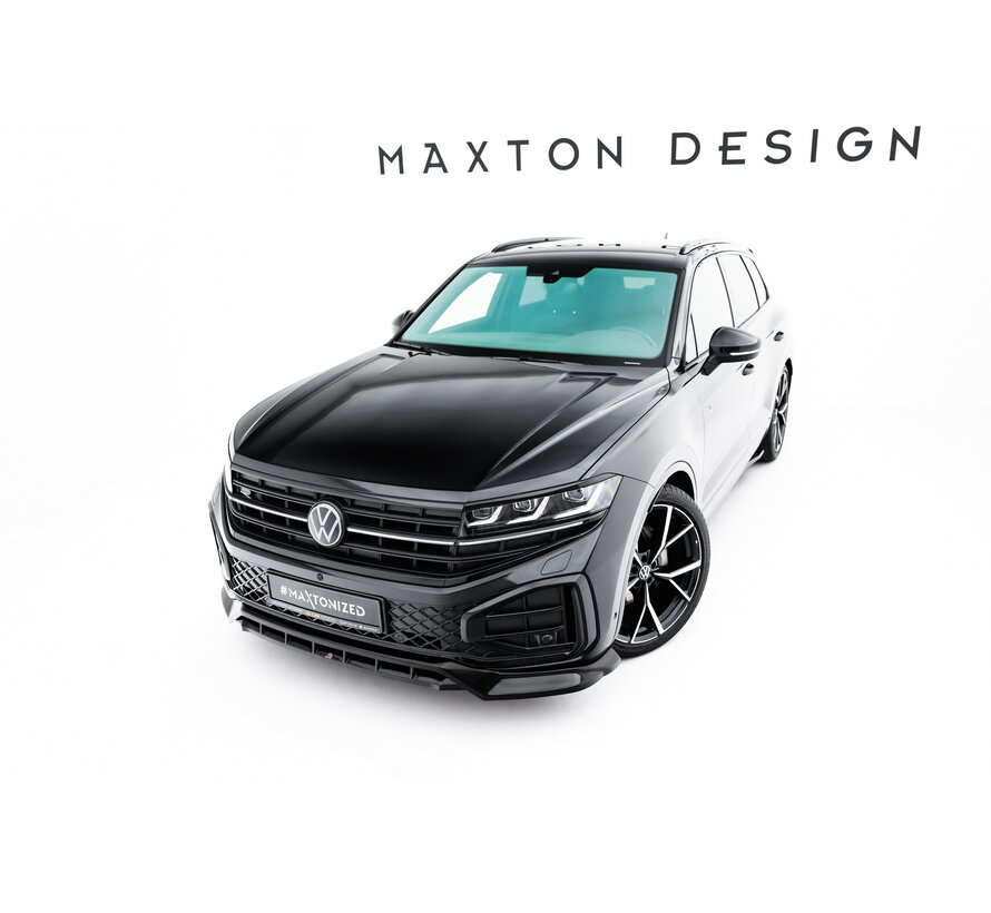 Maxton Design Front Splitter Volkswagen Touareg R-Line Mk3 Facelift
