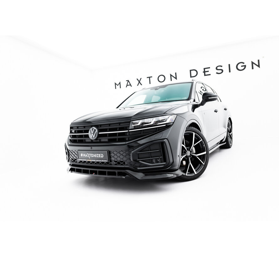 Maxton Design Front Splitter Volkswagen Touareg R-Line Mk3 Facelift