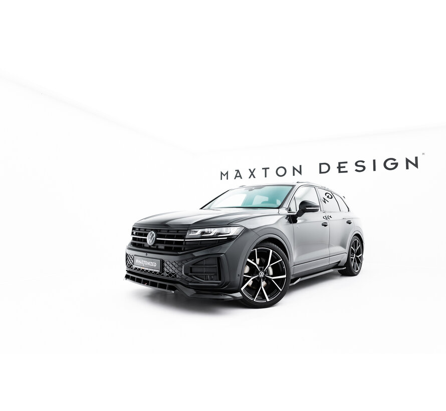Maxton Design Front Splitter Volkswagen Touareg R-Line Mk3 Facelift