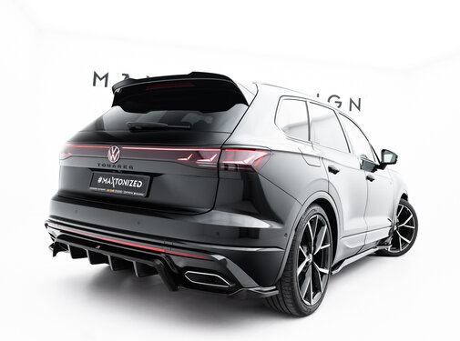 Maxton Design Maxton Design Rear Splitter (with vertical bars) Volkswagen Touareg R-Line Mk3 Facelift