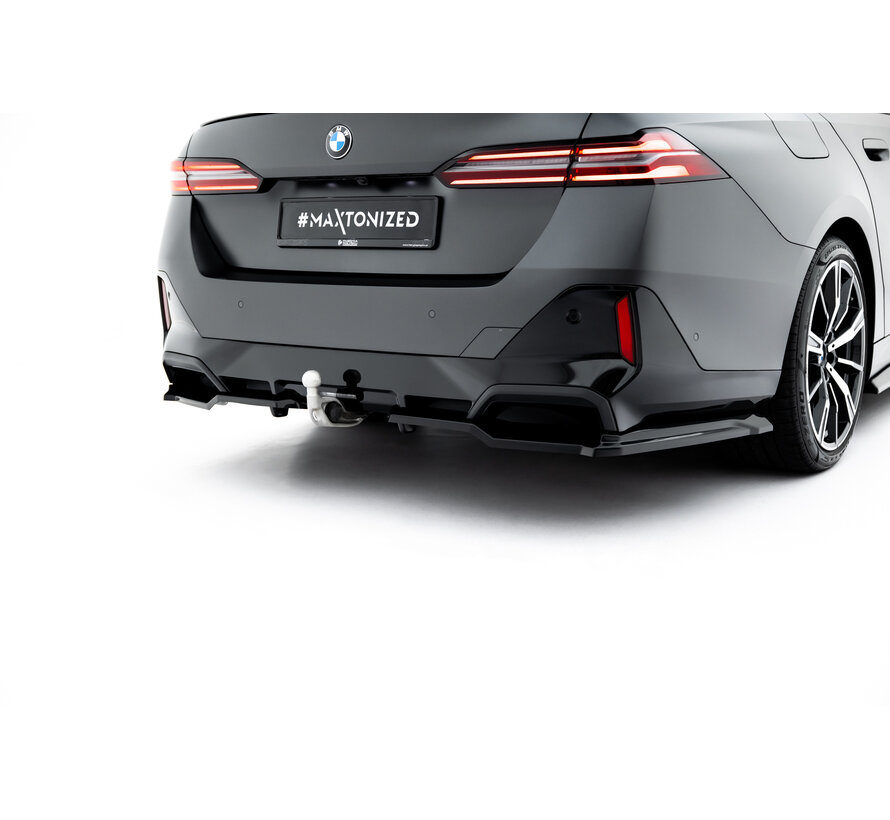Maxton Design Rear Splitter (with vertical bars) V.1 BMW 5 / i5 M-Pack Sedan / Touring G60 / G61