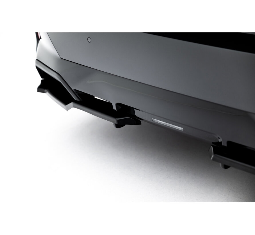 Maxton Design Rear Splitter (with vertical bars) V.1 BMW 5 / i5 M-Pack Sedan / Touring G60 / G61