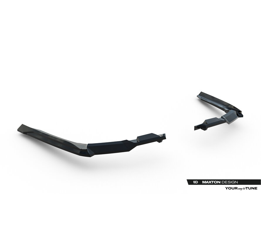 Maxton Design Rear Splitter (with vertical bars) V.1 BMW 5 / i5 M-Pack Sedan / Touring G60 / G61
