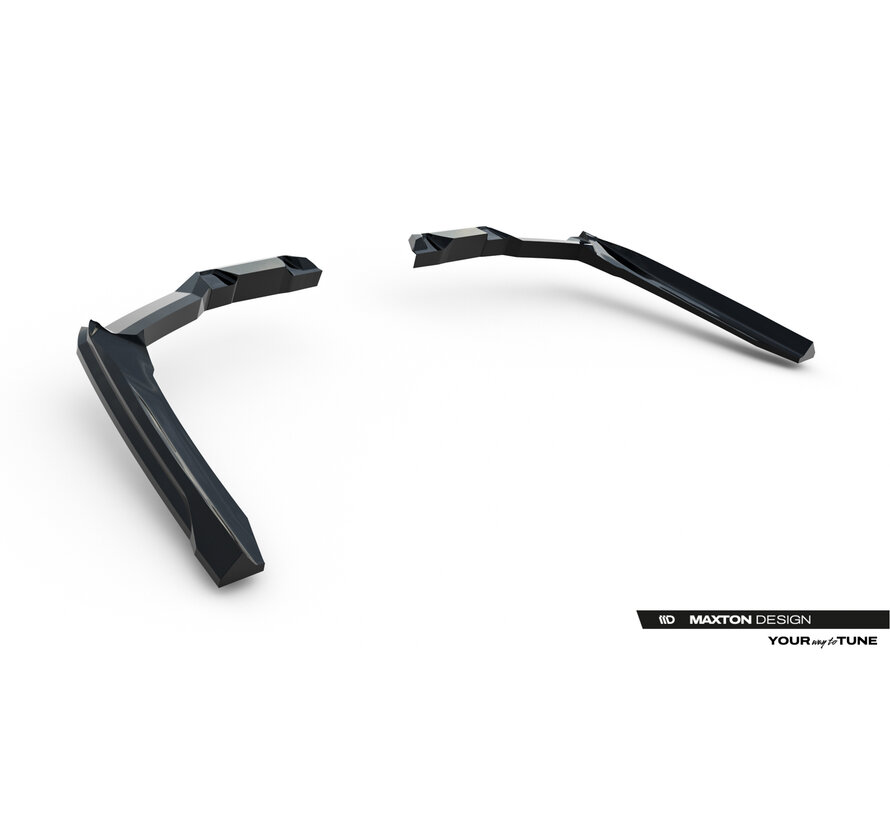 Maxton Design Rear Splitter (with vertical bars) V.1 BMW 5 / i5 M-Pack Sedan / Touring G60 / G61