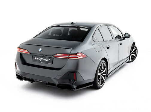 Maxton Design Maxton Design Rear Splitter (with vertical bars) V.2 passend voor BMW 5 / i5 M-Pack Sedan / Touring G60 / G61