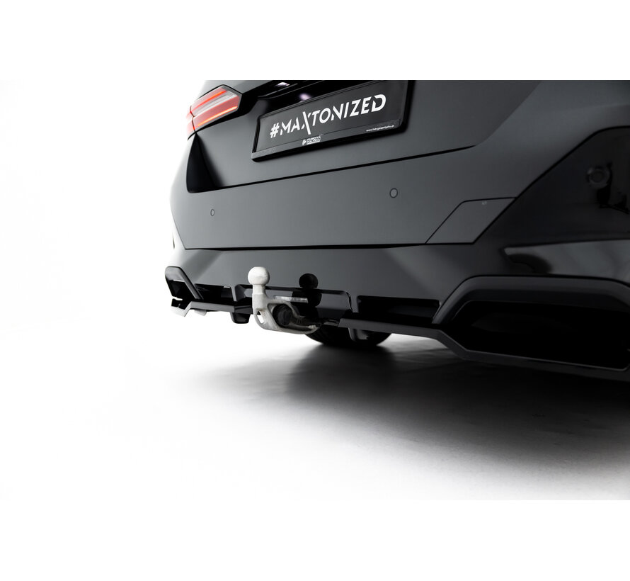 Maxton Design Rear Splitter (with vertical bars) V.2 BMW 5 / i5 M-Pack Sedan / Touring G60 / G61