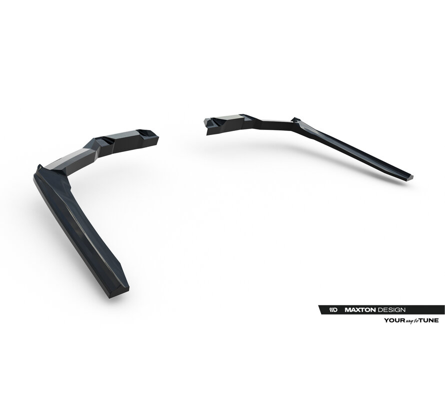 Maxton Design Rear Splitter (with vertical bars) V.2 BMW 5 / i5 M-Pack Sedan / Touring G60 / G61