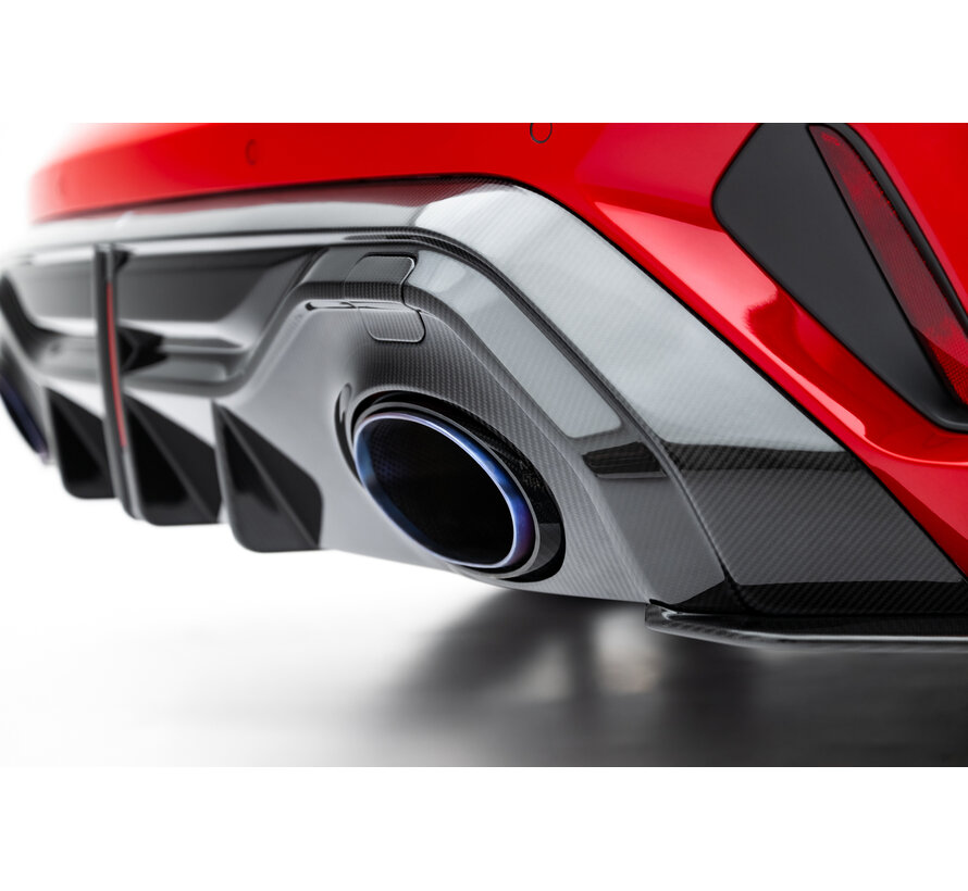 Maxton Design Prepreg Carbon Fiber Rear Diffuser Audi RS3 Sedan 8Y Facelift