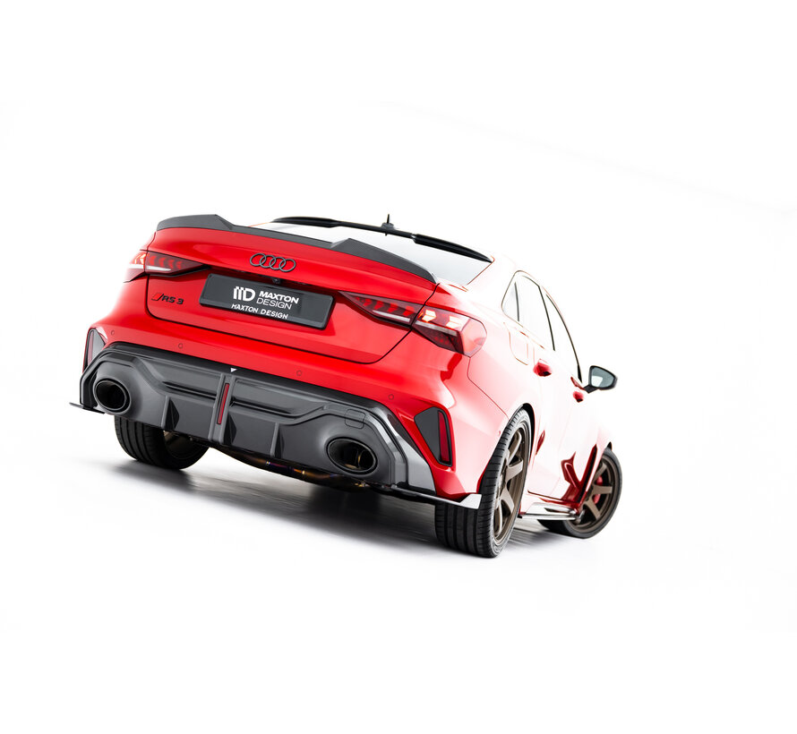 Maxton Design Prepreg Carbon Fiber Rear Side Splitters Audi RS3 Sedan 8Y Facelift