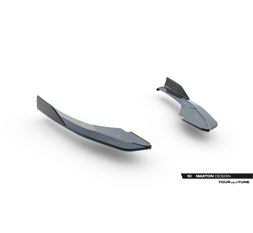 Maxton Design Prepreg Carbon Fiber Rear Side Splitters Audi RS3 Sedan 8Y Facelift