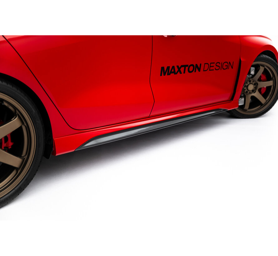 Maxton Design Prepreg Carbon Fiber Side Skirts V.2 Audi RS3 Sedan 8Y Facelift