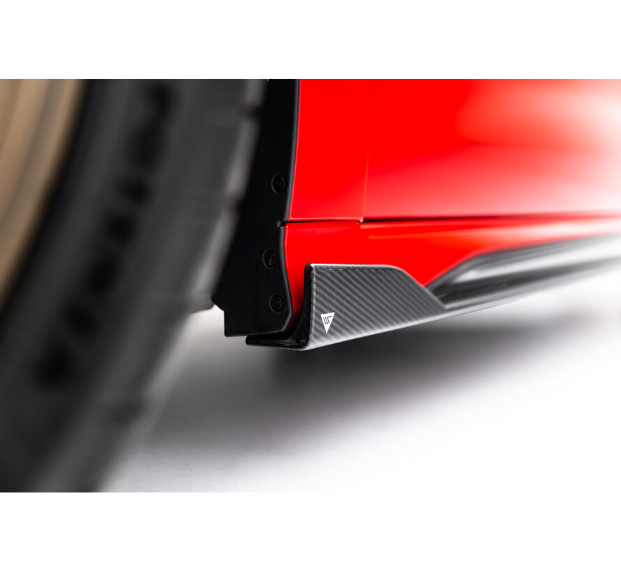 Maxton Design Prepreg Carbon Fiber Side Skirts V.1 Audi RS3 Sedan 8Y Facelift