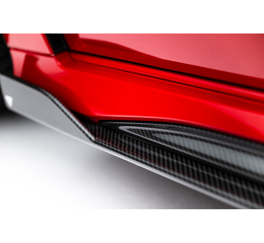 Maxton Design Set of Prepreg Carbon Fiber Side Skirts Audi RS3 Sedan 8Y Facelift