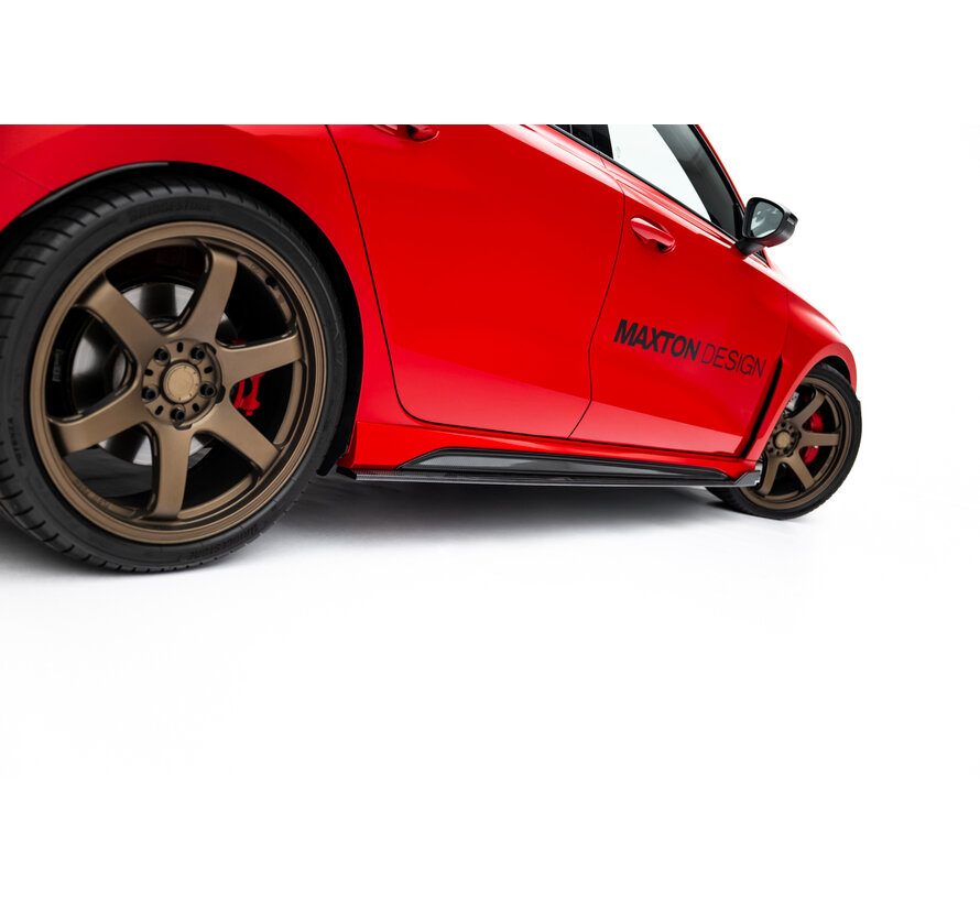 Maxton Design Set of Prepreg Carbon Fiber Side Skirts Audi RS3 Sedan 8Y Facelift