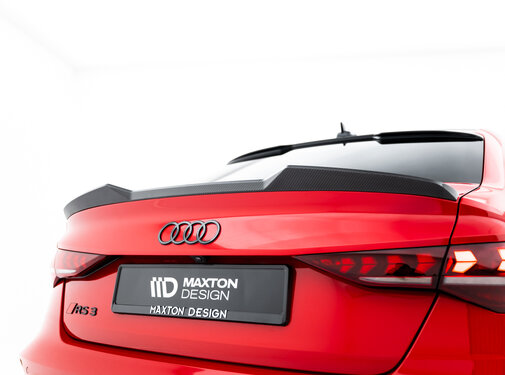 Maxton Design Maxton Design Prepreg Carbon Fiber Tailgate Spoiler V.1 Audi RS3 / S3 / A3 S-Line / A3 Sedan 8Y Facelift