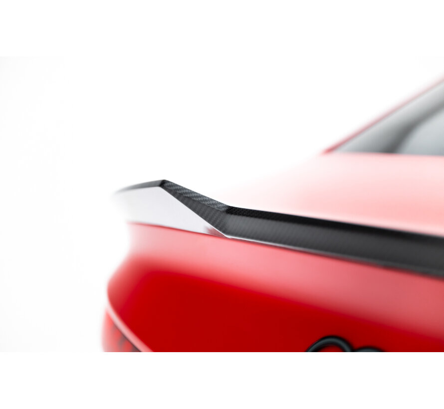 Maxton Design Prepreg Carbon Fiber Tailgate Spoiler V.1 Audi RS3 / S3 / A3 S-Line / A3 Sedan 8Y Facelift